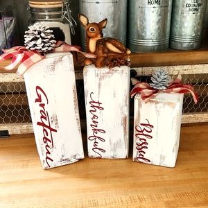 RUSTIC HOMEMADE Decor..